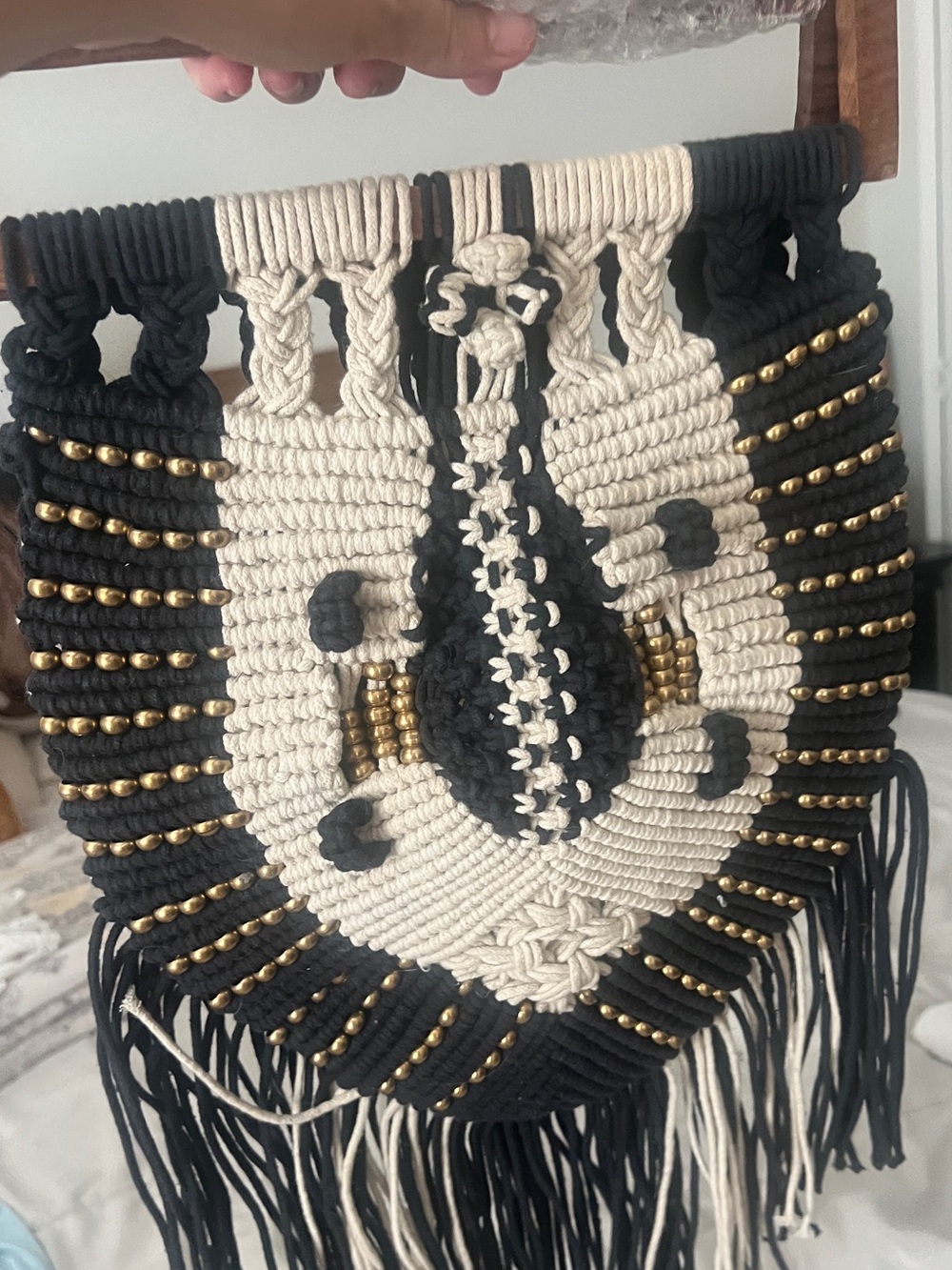 Cleobella Macrame Clutch Bag - Picture 3 of 3